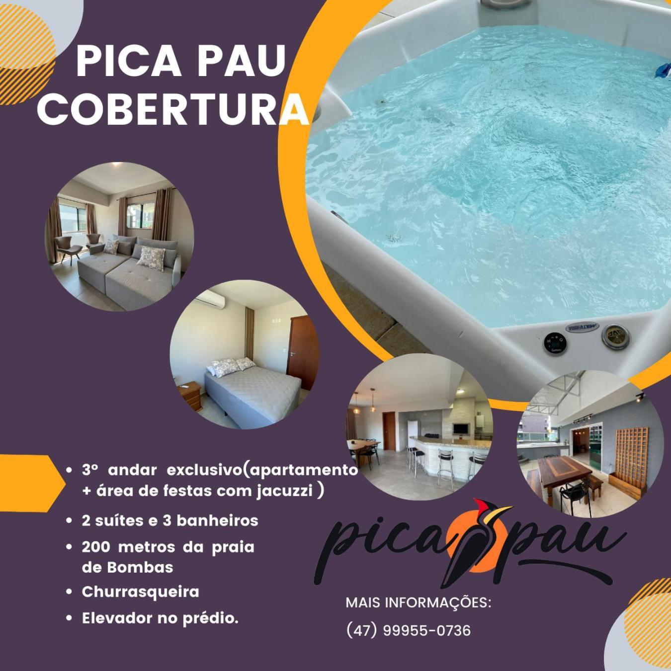 Appartamento Residencial Pica Pau 301 Bombinhas Esterno foto